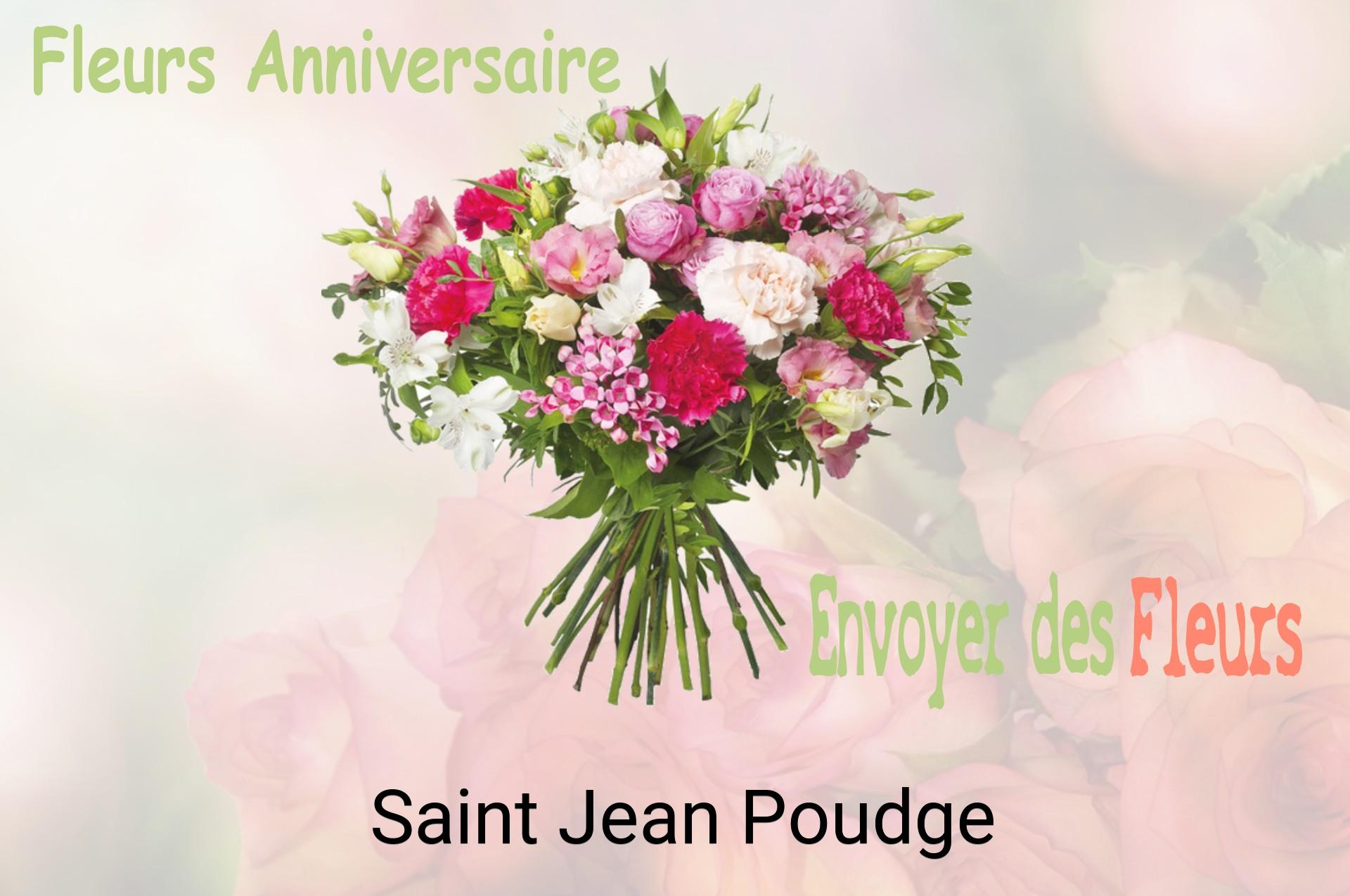Bouquet de fleurs d’anniversaire livré à Saint-Jean-Poudge